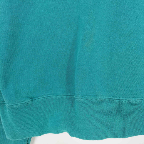 チャンピオン Champion 90S USA製 青刺繍タグ ロゴ刺繍 前Vガゼット クルーネック スウェット メンズ import:XXL