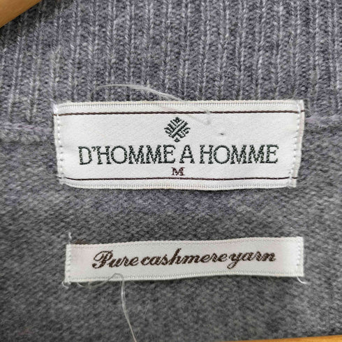 D'HOMME A HOMME カシミヤ100 モックネック ニット セーター メンズ JPN:M