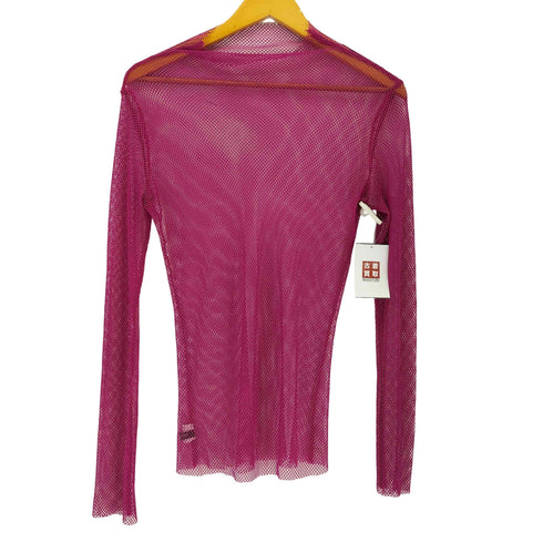 GALLERIE メッシュ カットソー レディース