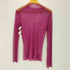 GALLERIE メッシュ カットソー レディース