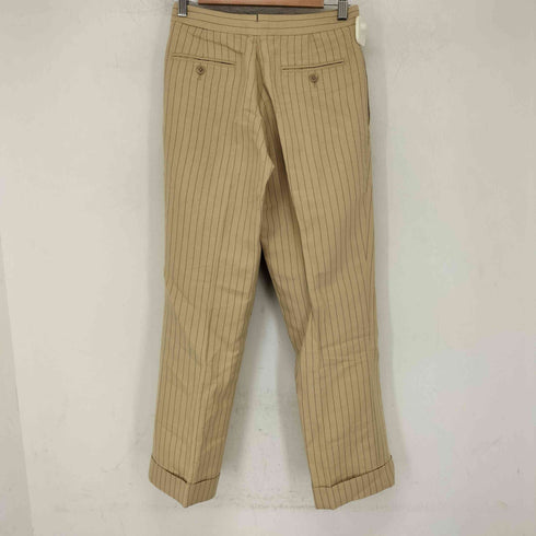 ラルフローレン RALPH LAUREN ウォッチポケット リネンシルク ストライプ スラックス レディース 2