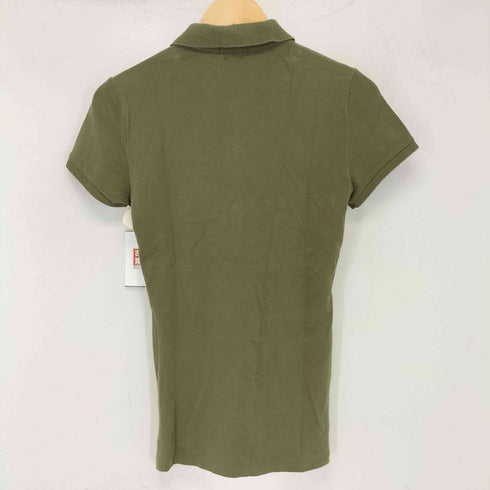 ポロラルフローレン POLO RALPH LAUREN SLIM FIT ポニー刺繍 ポロシャツ レディース import:XS