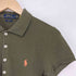 ポロラルフローレン POLO RALPH LAUREN SLIM FIT ポニー刺繍 ポロシャツ レディース import:XS