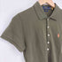 ポロラルフローレン POLO RALPH LAUREN SLIM FIT ポニー刺繍 ポロシャツ レディース import:XS