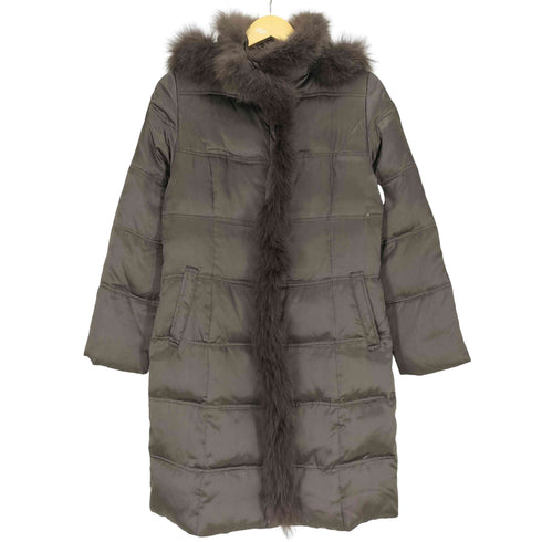 セシルマクビー CECIL McBEE フォックスファー ダウンコート レディース JPN:38