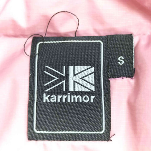 カリマー Karrimor ロゴ刺繍 ダウンジャケット レディース import:S