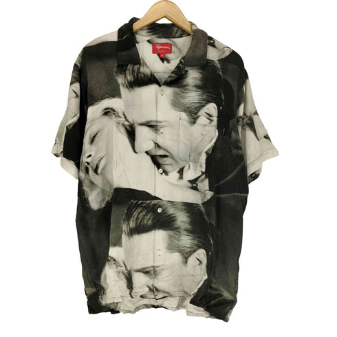 シュプリーム Supreme 19SS BELA LUGOSI RAYON S/S SHIRT ベラ ルゴシ レーヨン ショートスリーブ シャツ メンズ import:M