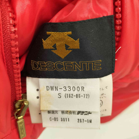 デサント descente 90s 比翼 リバーシブル ダウンジャケット メンズ JPN:S