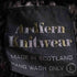 Ardfern Knitwear スコットランド製 総柄 スタンドカラー ニットカーディガン レディース import:L