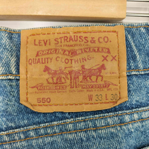 リーバイス Levis 90s USA製 550 ジッパーフライ デニム メンズ W30 L30