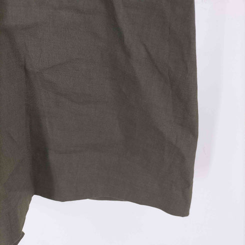 セオリー theory Short-Sleeve A-Line Dress in Good Linen ショートスリーブ Aライン リネン ワンピース レディース JPN:2