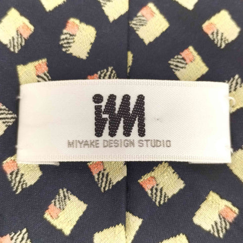 ミヤケデザインスタジオ im MIYAKE DESIGN STUDIO 総柄 シルク ネクタイ メンズ