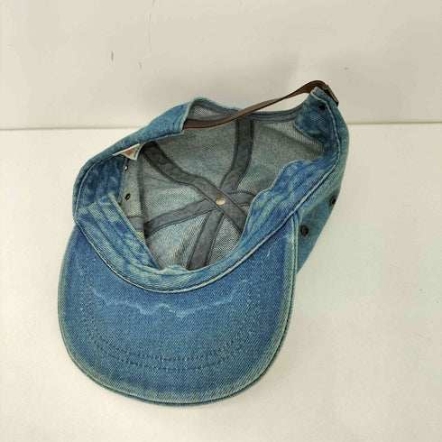 ジーエイチバス G.H.BASS 80-90s USA製 デニム 6パネル キャップ メンズ ONE SIZE