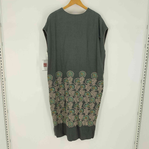 ミナペルホネン mina perhonen hanakaze ハナカゼ フレンチスリーブ ワンピース レディース JPN:38