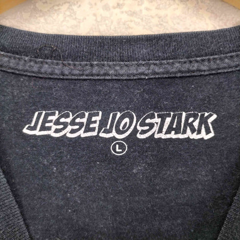 JESSE JO STARK ジェシー・ジョー・スターク ガール プリント クルーネック Tシャツ メンズ import:L