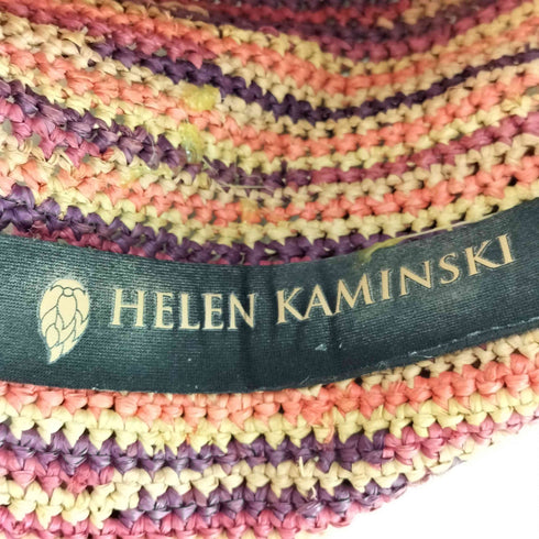 ヘレンカミンスキー HELEN KAMINSKI ラフィア ハット レディース