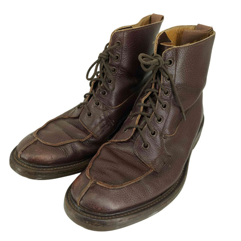 トリッカーズ Trickers MADE IN ENGLAND Uチップ ハンティングブーツ メンズ 8.5