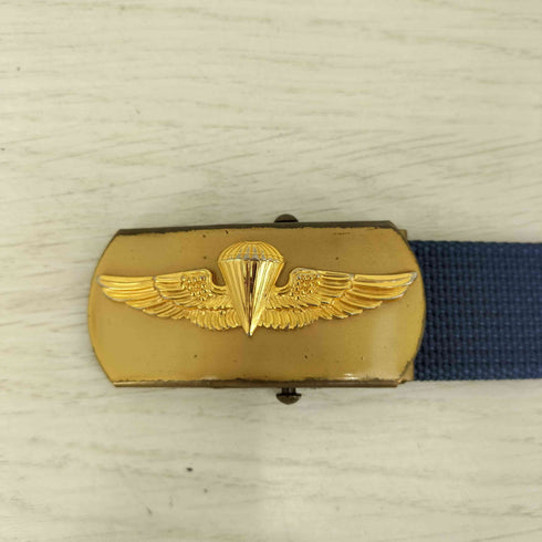 ユーエスネイビー U.S.NAVY パラウィング メタルバックル ナイロンベルト メンズ