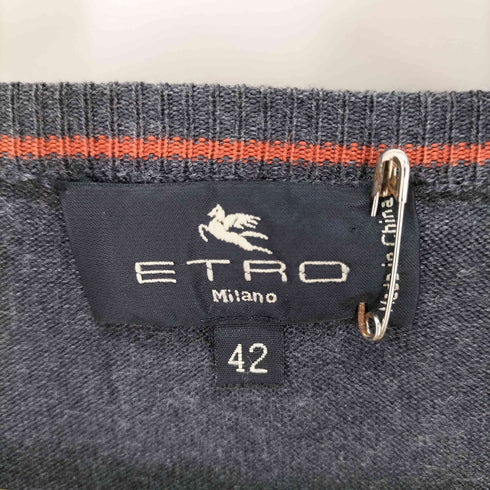 エトロ ETRO シルクカシミヤ ストレッチ ニット レディース EUR:42