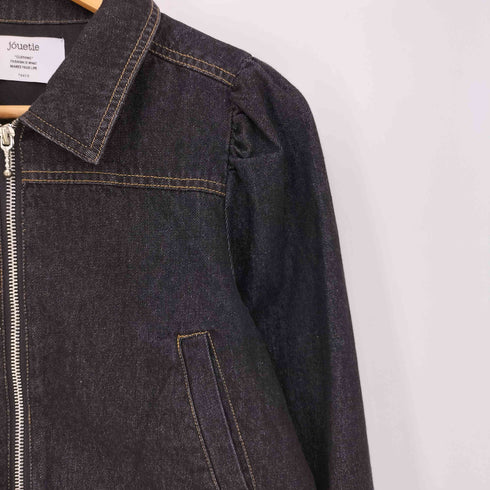ジュエティ jouetie 24ss マルチWAYカラーステッチ デニムジャケット レディース JPN:M