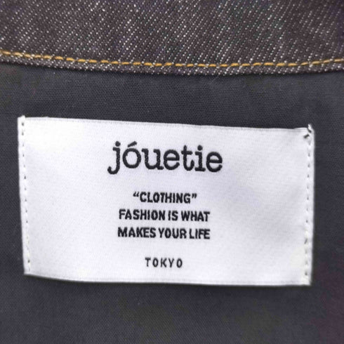 ジュエティ jouetie 24ss マルチWAYカラーステッチ デニムジャケット レディース JPN:M