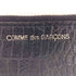 コムデギャルソン COMME des GARCONS クロコ型押し レザー ポーチ レディース