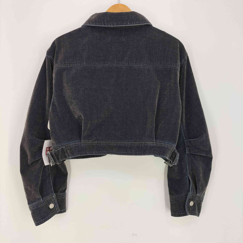 ムルーア MURUA 26aw カラーモールデニムジャケット レディース FREE