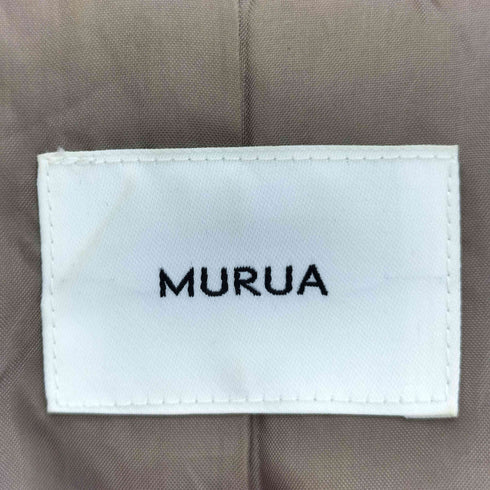 ムルーア MURUA パウダーツイルダブルタックジャケット レディース FREE