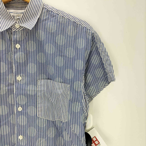 コムデギャルソンシャツ COMME des GARCONS SHIRT MADE IN FLANCE フランス製 ストライプ 水玉 ドット シャツ メンズ import:XS