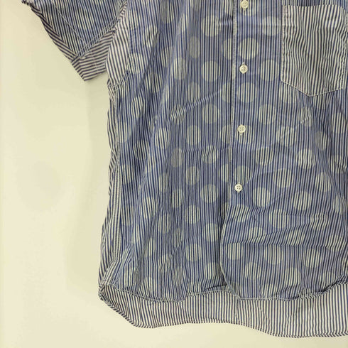 コムデギャルソンシャツ COMME des GARCONS SHIRT MADE IN FLANCE フランス製 ストライプ 水玉 ドット シャツ メンズ import:XS