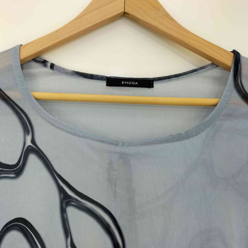 エモダ EMODA 25ss シアーチョーカーネックトップ レディース FREE