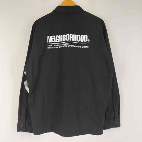 ネイバーフッド NEIGHBORHOOD HAND STITCHING SHIRT LS ハンドステッチ加工 長袖ボタンシャツ メンズ JPN:L