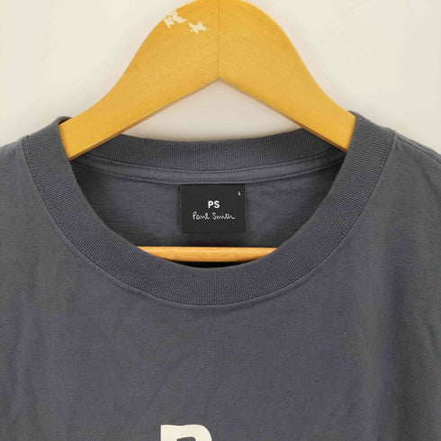 ピーエスポールスミス PS Paul Smith Zebra Stride ゼブラ ストライド プリント 長袖 Tシャツ メンズ L