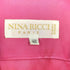 ニナリッチ NINA RICCI アセテート レーヨン サテン 長袖 ワンピース レディース 40
