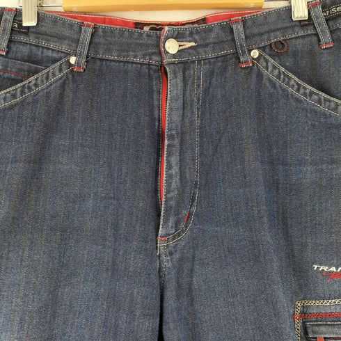 TRANSER バギーデニム カーゴショーツ メンズ JPN:L