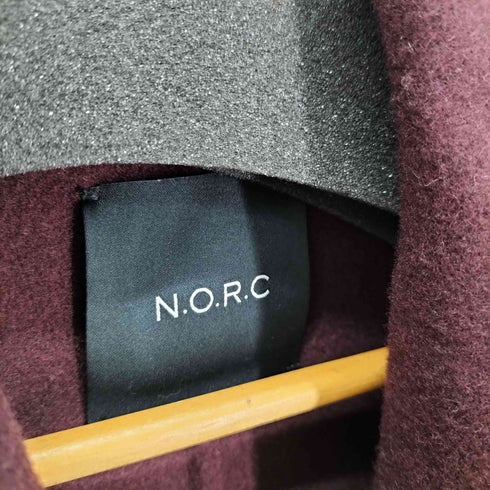 ノーク N.O.R.C ウールメルトンロングリバーコート レディース JPN:3