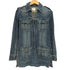 MANNISH JEANS レースアップ 膝丈 デニム ワンピース レディース FREE