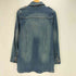 MANNISH JEANS レースアップ 膝丈 デニム ワンピース レディース FREE