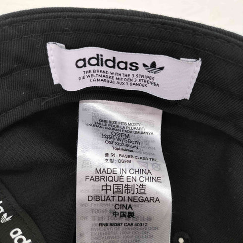 アディダス adidas アディカラー クラシック トレフォイル ベースボールキャップ メンズ FREE