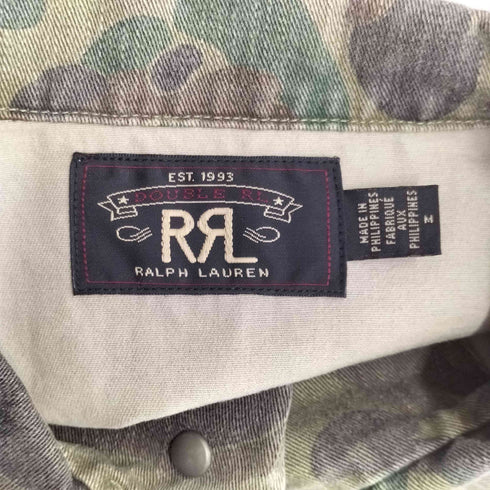 ダブルアールエルラルフローレン RRL RALPH LAUREN 13スターボタン ダックハンターカモ コットンジャケット メンズ JPN:M