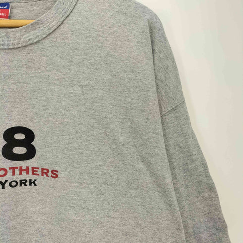 チャンピオン Champion AUTHENTIC ATHELETIC APPAREL NEW YORK ロゴTシャツ 半袖 クルーネック Tシャツ メンズ import:XL