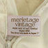 merletage vintage お花とリボンの舞うドレス ワンピース レディース FREE