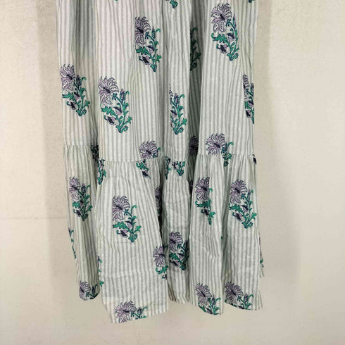 ヌキテパ NE QUITTEZ PAS Cotton Jacquard Lily Print Cami Dress コットンジャガード リリープリント キャミドレス レディース