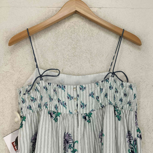 ヌキテパ NE QUITTEZ PAS Cotton Jacquard Lily Print Cami Dress コットンジャガード リリープリント キャミドレス レディース
