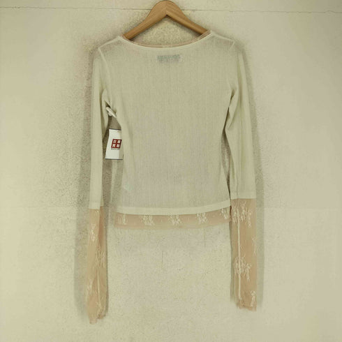 スカルプター SCULPTOR TRIPLE LACE LAYERED TEE トリプル レース レイヤード Tシャツ Y2K 韓国 レディース S