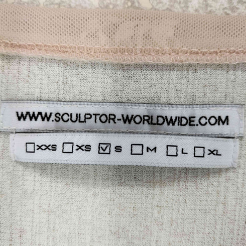 スカルプター SCULPTOR TRIPLE LACE LAYERED TEE トリプル レース レイヤード Tシャツ Y2K 韓国 レディース S