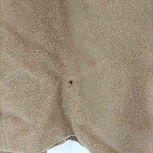 マックスマーラ MAX MARA MADE IN ITALY 白タグ カシミヤ混 ウール チェスターコート レディース J 36