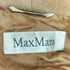 マックスマーラ MAX MARA MADE IN ITALY 白タグ カシミヤ混 ウール チェスターコート レディース J 36