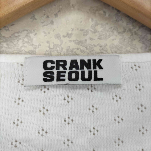 CRANK SEOUL クランク ソウル ハートボタン カーディガン 韓国 import レディース