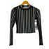 LIZETTE COLLECT スタッズ加工 ハイネックシアートップス レディース JPN:S